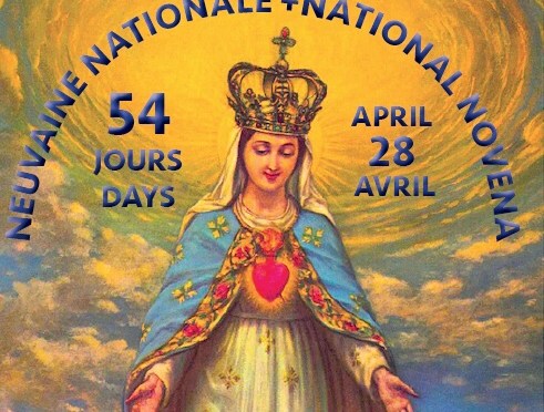 Canada54 neuvaine nationale, 28 avril au 20 juin 2020